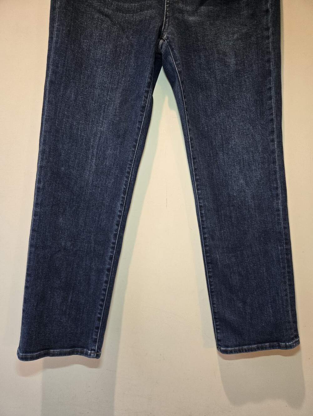 Quince Jeans Women's 30 High Rise Straight Leg Dark Wash Organic Cotton - Picture 3 of 9